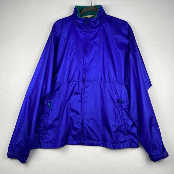 L.L. Bean Jackets & Coats Vintage Ll Bean Outdoor Hooded Rain Windbreaker Jacket Mens Xlt